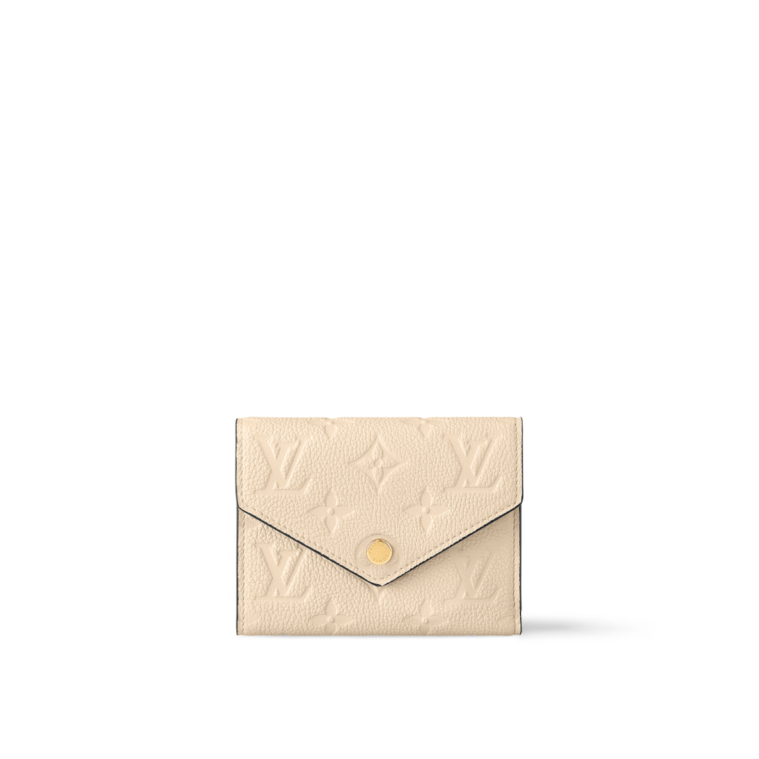 小物 Louis Vuitton Victorine Wallet Noir Victorine Wallet Monogram Empreinte Leather - Women - Small